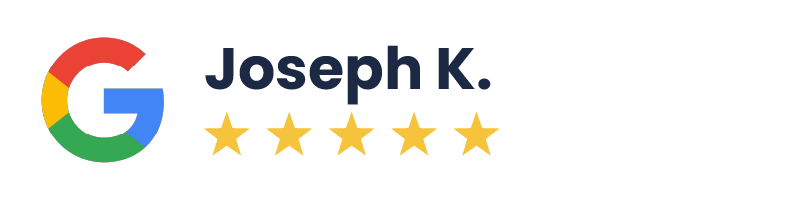 Google Review by Joseph K