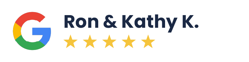 Google Review by Ron and Kathy K